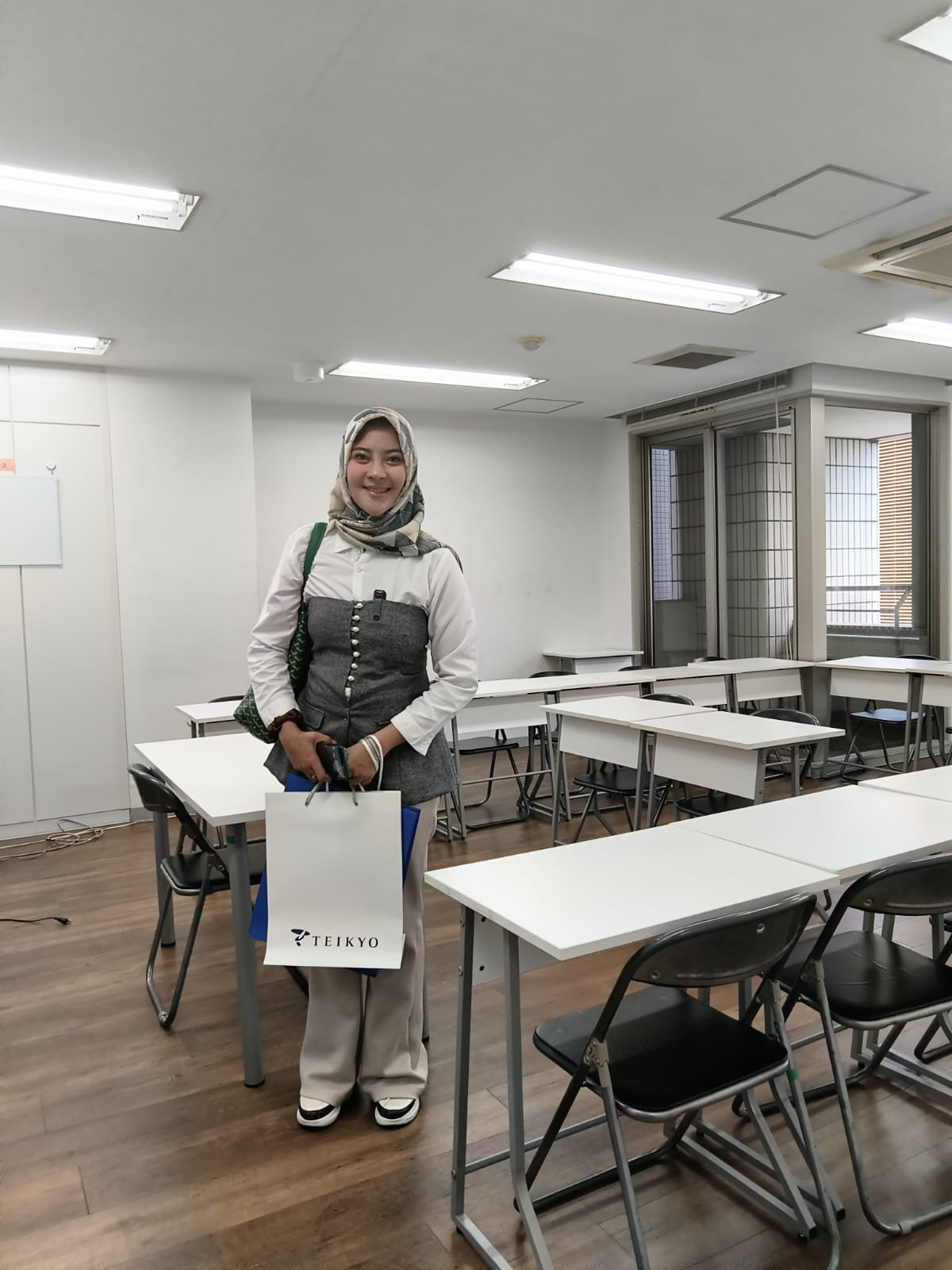 Salah Satu Kelas Di Sekolah Bahasa Jepang Di Unitas